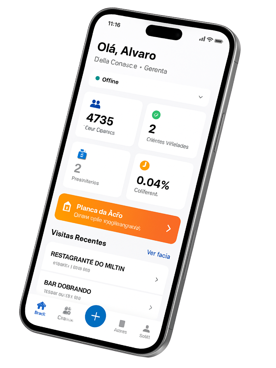 Aplicativo mobile da Ativação Visual com checklist de inspeção